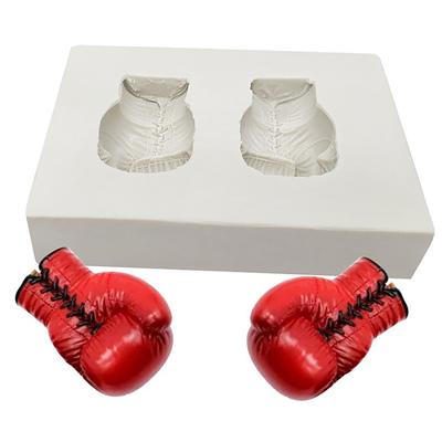 Боксерская перчатка, силиконовая форма для сахарного ремесла, инструменты для украшения торта, форма для выпечки кексов, аксессуары для помадки и глины