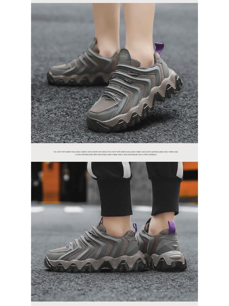 Корейский стиль Тренд Мужские низкие шикарные кроссовки Blade для бега