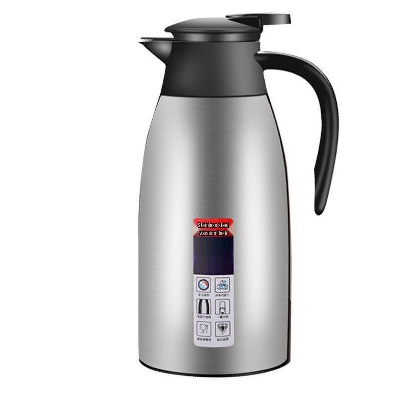 304 Stainless Steel 2L Thermos Flask Kettle - Large Capacity Hot Water Bottle