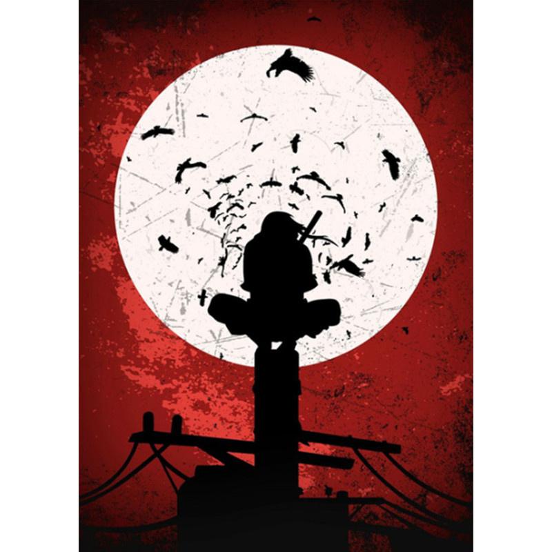 5D DIY Алмазная картина японского аниме Ниндзя Алмазная вышивка Набор для вышивки крестом Полный горный хрусталь Мозаика Домашний декор