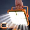 High-Power Portable Solar LED Floodlight for Outdoors and Construction