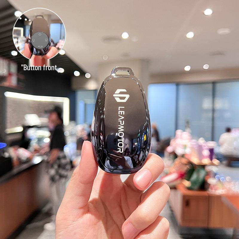 Чехол для ключа Leapmotor T03/S01 для мужчин и женщин - Защитный чехол для автомобильного пульта, модель 2021 года