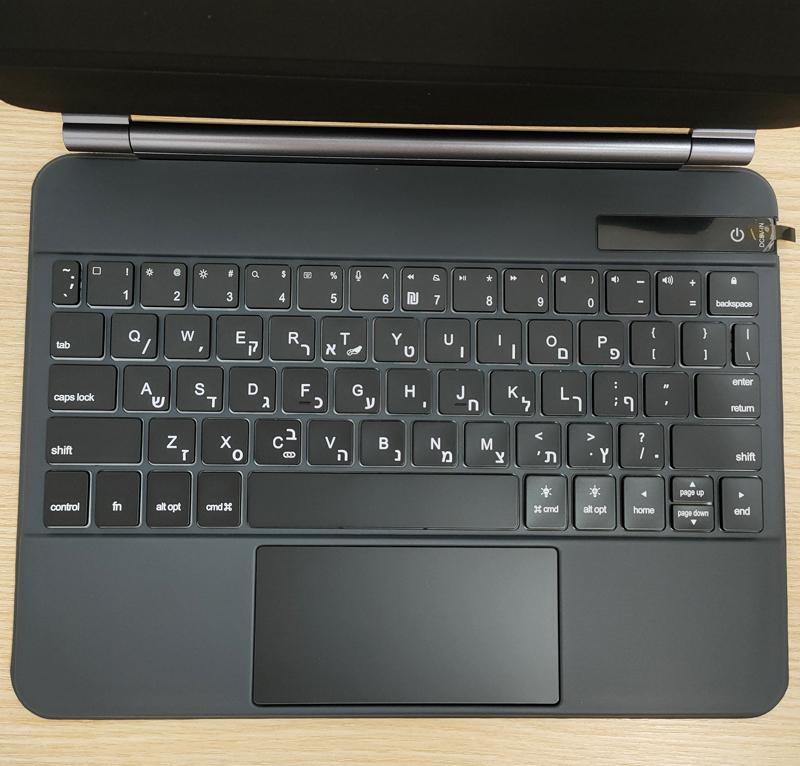 Чехол с Bluetooth Magic Keyboard для iPad Pro 11 12,9 2022 2021 2020 Air 4 5 10,9, чехол для планшета с клавиатурой