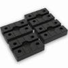 Bishamon Lift Rubber Pads for Sugiyas, Set of 4, 2 Column Lift, Receiver Rubber,