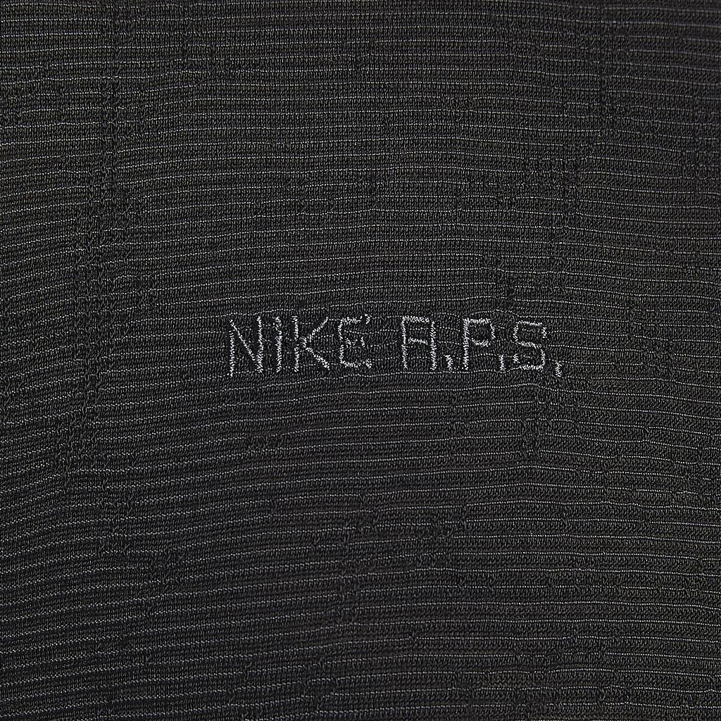Nike Мужская футболка с длинным рукавом Dri-FIT ADV Axis Performance System однотонная с круглым вырезом быстросохнущая универсальная топы черная FZ0992010