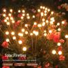 Wind-Powered Solar LED Firefly Garden Light – Waterproof Outdoor Decorative Plug-In