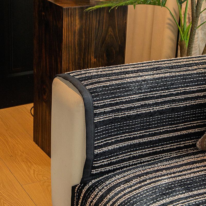 Новая подушка для дивана, универсальная для всех сезонов, нескользящее и грязеотталкивающее полотенце на подлокотник, высококачественный чехол на сиденье из шенилла