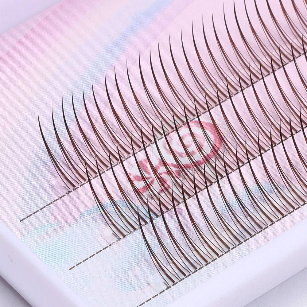Fairy Look Clusters Eyelash Extensions Black Brown Lash Clusters DIY Flash Eyelashes for Women