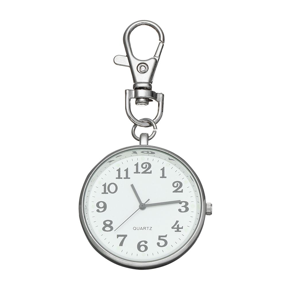 Часы портативные медсестра часы женские ультратонкие открытый циферблат кварцевые карманные часы ключ пряжка минималистский