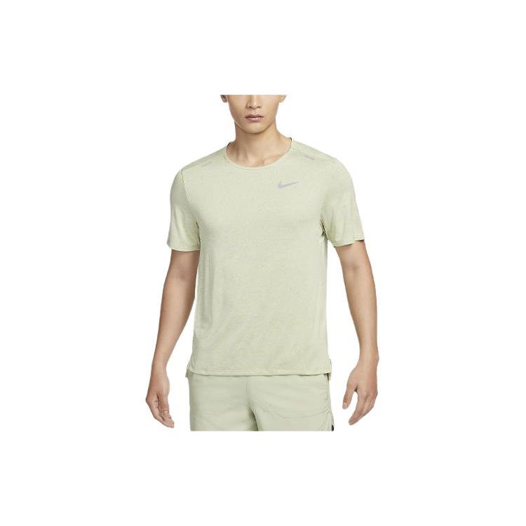 Nike Dri-FIT Rise 365 Comfortable Crew Neck Short Sleeve T-Shirt Men Tops Olive CZ9185-371