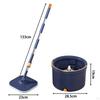 Комплект швабры и ведра, грязный и чистый, сепаратор воды, регулируемая ручка из нержавеющей стали, швабры из микрофибры