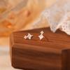 Simple Diamond Earrings for Women with Niche High-end Design New Earrings