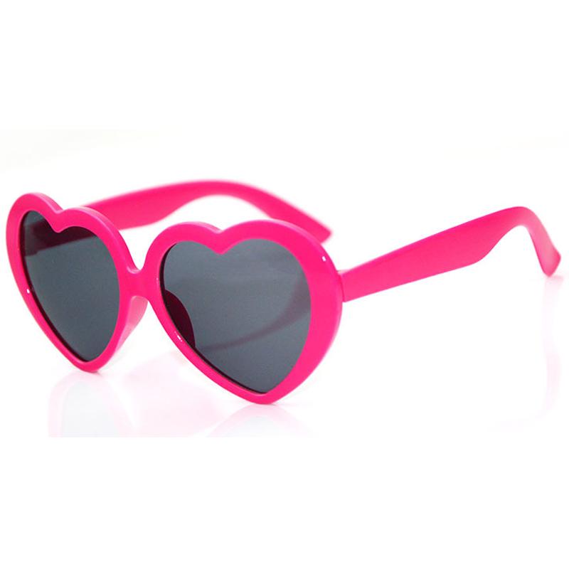 Модные солнцезащитные очки в форме сердца для маленьких принцесс