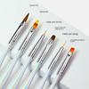 Nail Brush Light Therapy Pen Gradient Pen Wire Drawing Pen Color Drawing Pen