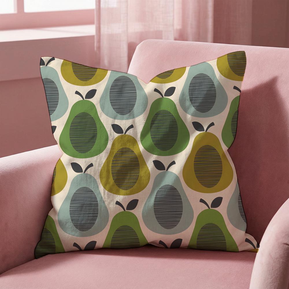 Aesthetic Art OOrla Kiely Cushion Cover MultiScene Pillow Cover for Home  Car  Reversible Soft  Durable for Daily Use