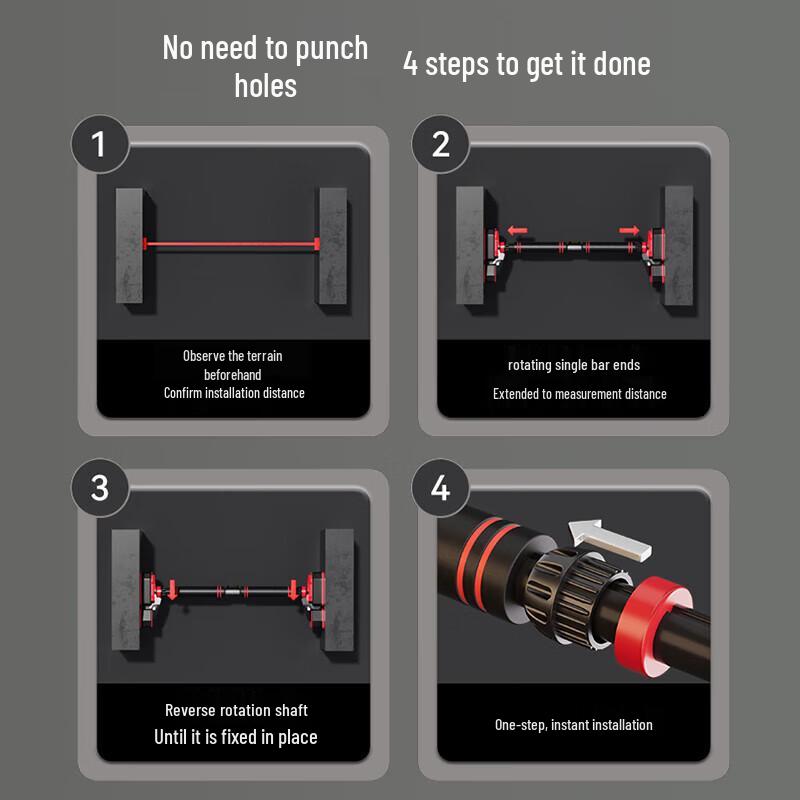 Дверной турник Congye без сверления