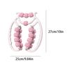1pcs Massager Roller for Waist Abdominal Muscles Ring Leg Clip Stovepipe To Clear The Meridian Portable Cellulite Massage Tools
