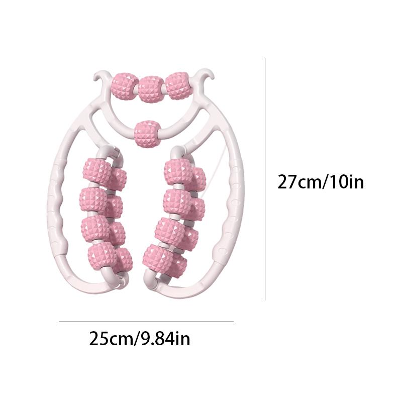 1pcs Massager Roller for Waist Abdominal Muscles Ring Leg Clip Stovepipe To Clear The Meridian Portable Cellulite Massage Tools