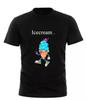 Funny Gift Ice Cream TShirt, Cute Ice Cream Lover T-shirt Black White All Size