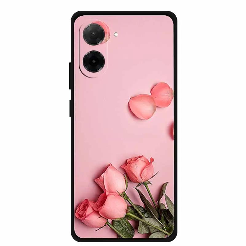 Для Xiaomi Poco C71 Чехол Мягкий ТПУ Силиконовый Задняя Крышка Чехол для Xiaomi PocoC71 c71 Мягкий Funda Чехол для Телефона Poco C71 C 71 Shell Capa