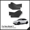 Для Tesla Model Y Juniper/Launch 2025 Автомобильные боковые накладки от пинков на центральную консоль, аксессуары, накладка от пинков на воздуховод, защитный коврик