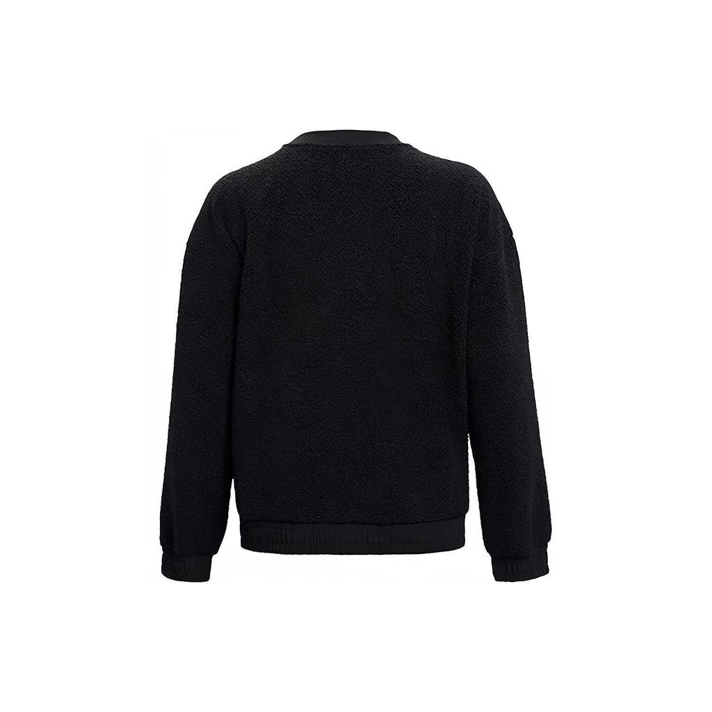 Under Armour Женская толстовка с круглым вырезом Pearl Velvet Training, черная 1367056-001