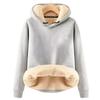 Men Sweatshirt Long Sleeve Loose Padded Drawstring Men Winter Hooded Sweatshirt Daily Wear