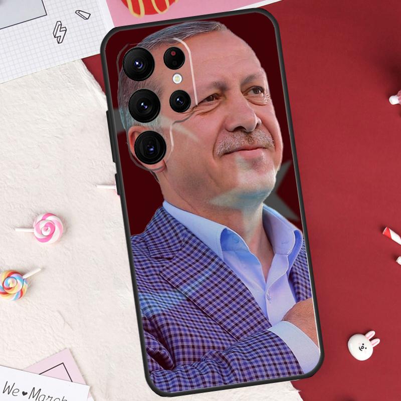 Турция Реджеп Тайип Эрдоган Чехол Для Samsung Galaxy S26 Ultra S20 S21 S22 S23 S24 S25 Ultra S10 Plus S25 FE Чехол-Оболочка