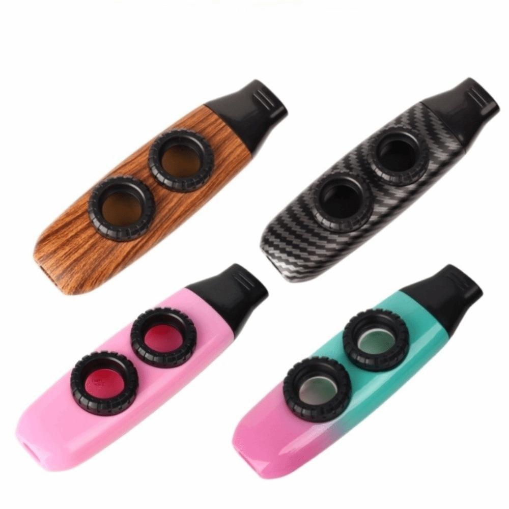 Two Membranes Adjustable Kazoo Double Hole Adjustable Double Hole Kazoo Ukulele Accompaniment