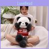 Delightful China Panda Plush Animal Pillow Doll Short Plush Fabric Gift Perfect