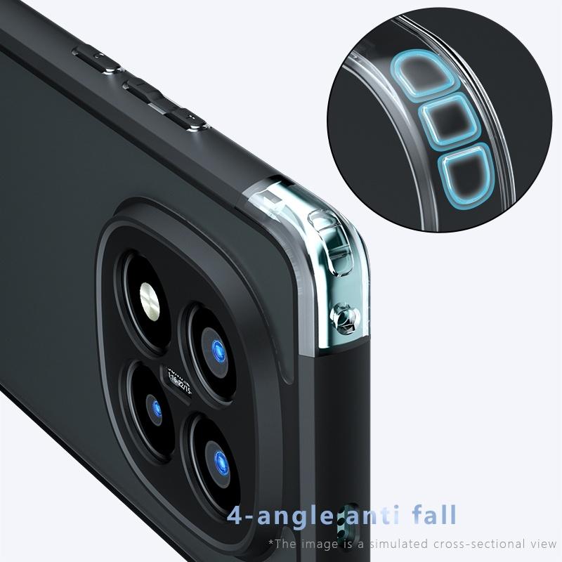 For Xiaomi Redmi Note 14 Pro Plus Case Cover Note 14 Pro Plus Capas Matte Frosted Transparent For Fundas Redmi Note 14 Pro Plus