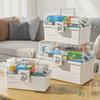 Large Capacity Home Medicine Box Medicine Storage Multi Layer Classification Home Medicine Box Portable First Aid Medical Kit