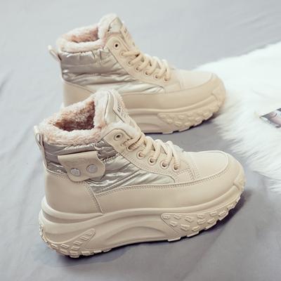 Хлопковая обувь женские бархатные зимние ботинки универсальные зимние новые хлопковые ботинки женская обувь короткие ботинки