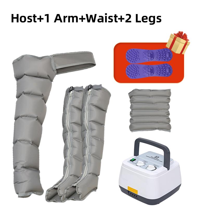 Новый модернизированный электрический массажер для тела с 6 полостями, воздушный компрессионный массажер для рук, талии, ног, ступней, способствующий циркуляции крови, облегчающий боль
