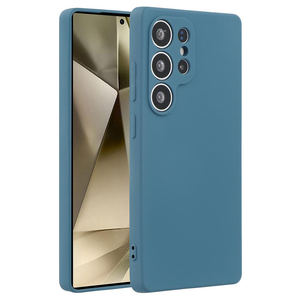 For Samsung Galaxy S25 Ultra Case Precise Cutouts TPU Fiber Lining Shockproof Phone Cover