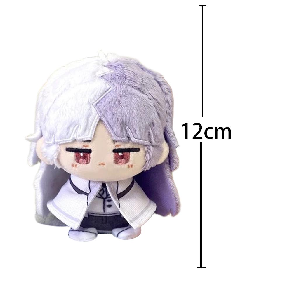 Anime Dazai Osamu Plush Sigma plush Doll Nikolai Gogol soft Pendant Keychain Ookura Teruko plushies Cute Anime Toys Gifts 12cm