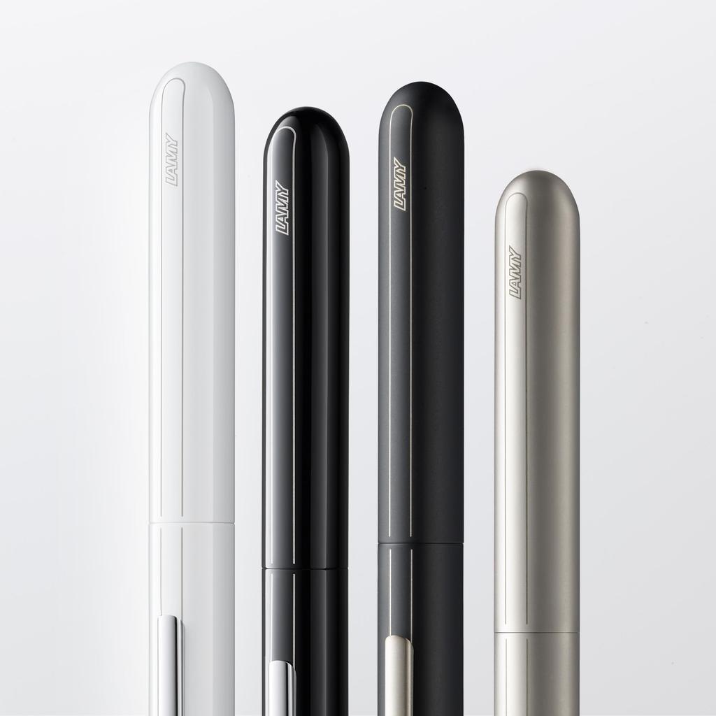 Lamy Fountain Pen Nib EF Dialogue 3 Palladium Coat Regular Imported Product (Extra-fine) L74-EF Dual-use