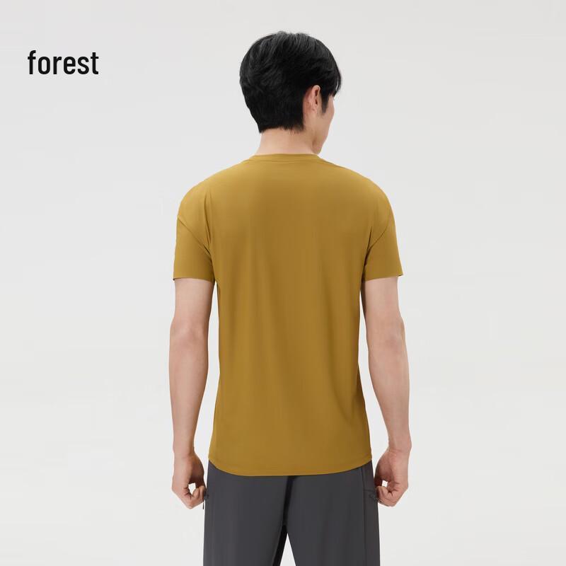 Мужская футболка KOLON SPORT с охлаждением и защитой от УФ-лучей UPF40+, с коротким рукавом