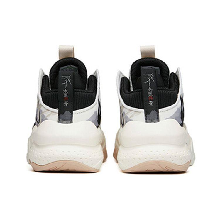 Anta Badass Life Series Weifeng 2 Non-Slip Wear-Resistant Low-Top Dad Shoes Women Sneakers White Black Gray 122148080-5