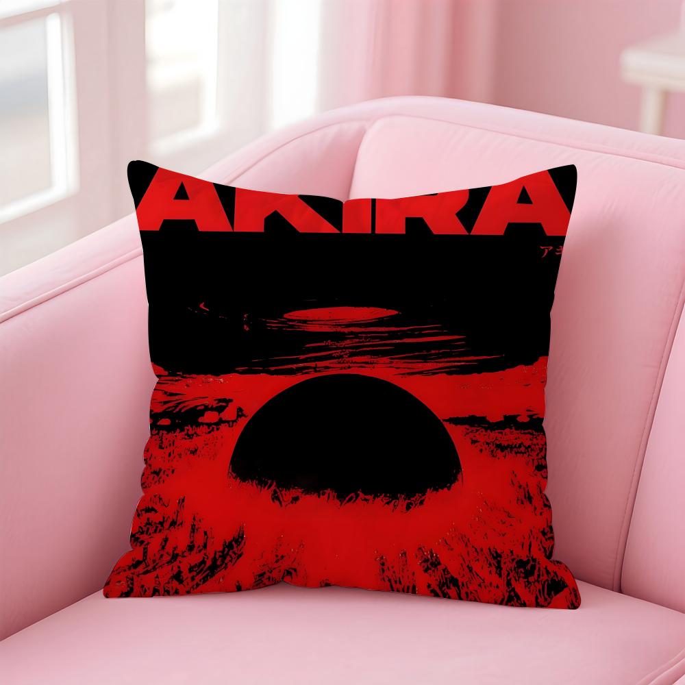 Cyberpunk Classic Japanese Anime AAkira Cushion Cover Pillow Case Soft Skin Friendly Fabric Concealed Zipper