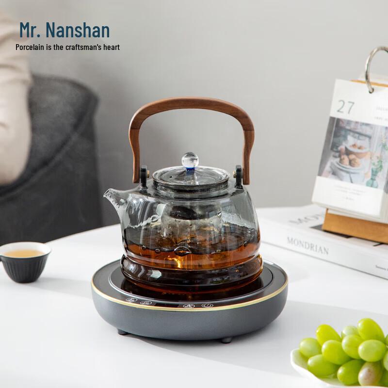Nanshan Xiansheng Heat-Resistant Glass Steaming Teapot