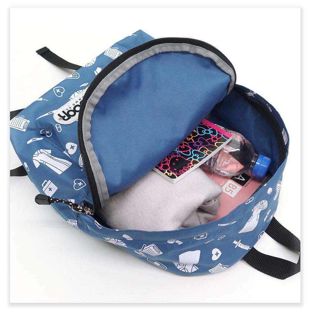 Outdoor Products Cheerful Print B5 Size Large Perfect for Field Trips and Nurse Kids' All-Over Backpack, Storage, Capacity, Kids' Daycare, 07.