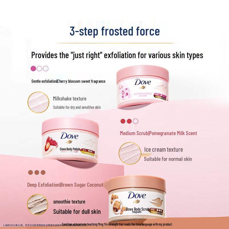 Dove Cherry Blossom Body Scrub