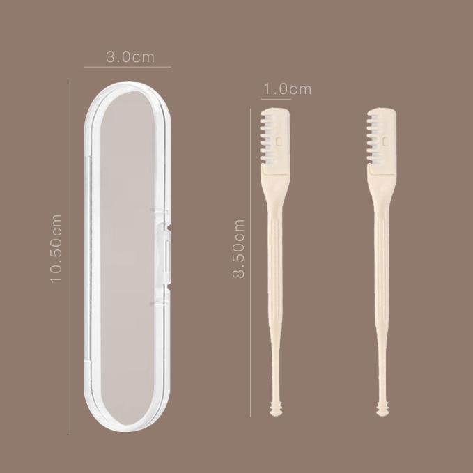 Nose Hair Trimmer for Men and Women  Portable Manual 360° Rotating Skin-Safe Facial Hair Removal Tool