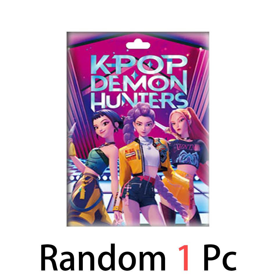24 шт. K-pop Охотники на демонов коробка Фигурка Игрушка Дерпис Тигр Руми Мира Зои Сасси Фигурка Кукла Для Поклонников Рождественский подарок на день рождения