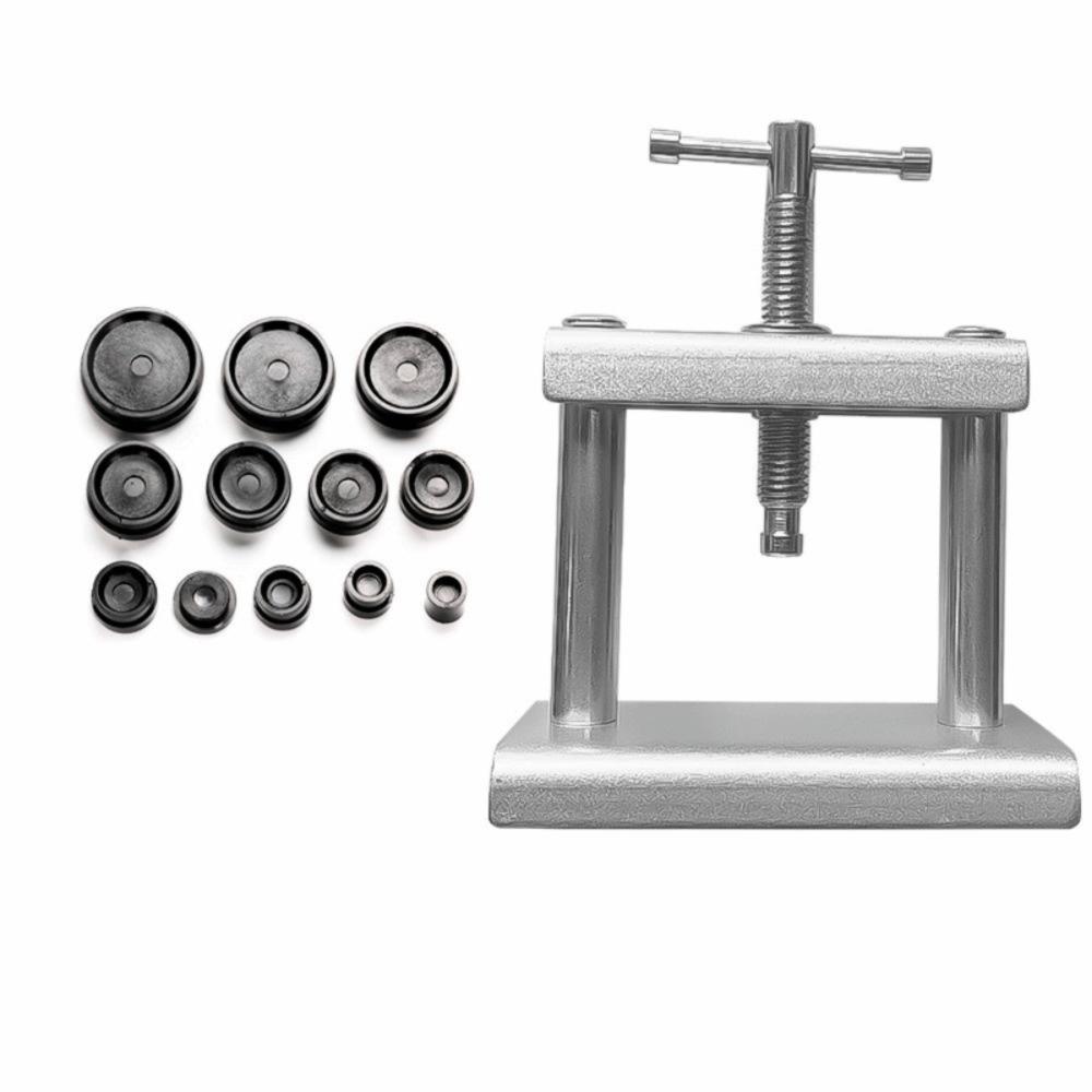 12/18Pcs Metal Watch Press Set Professional Watch Repairing Tool Maintenance Tools