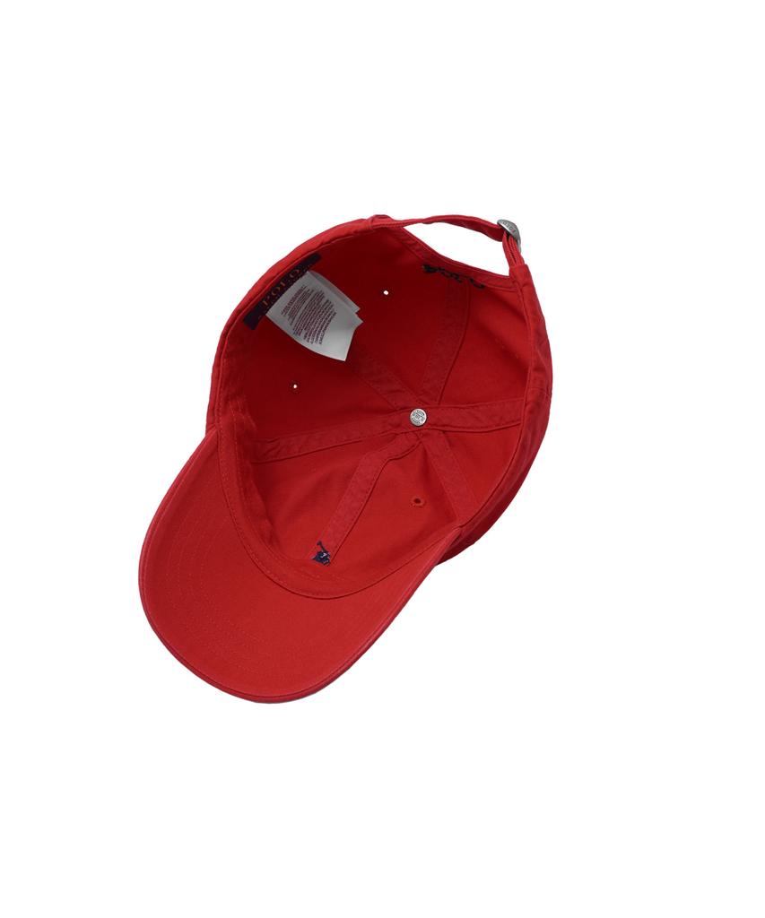 Кепка-бейсболка POLO RALPH LAUREN из хлопка чино - Красная