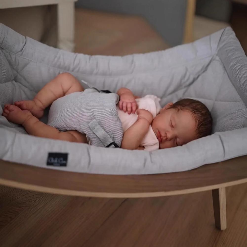 Реалистичные куклы-ребёнки Reborn Baby Dolls, силиконовые, полностью детское тело, LouLou, 19 дюймов, 49 см, водонепроницаемая игрушка для душа, ручная работа, прошитые волосы, куклы-младенцы для детей от 3 лет и старше