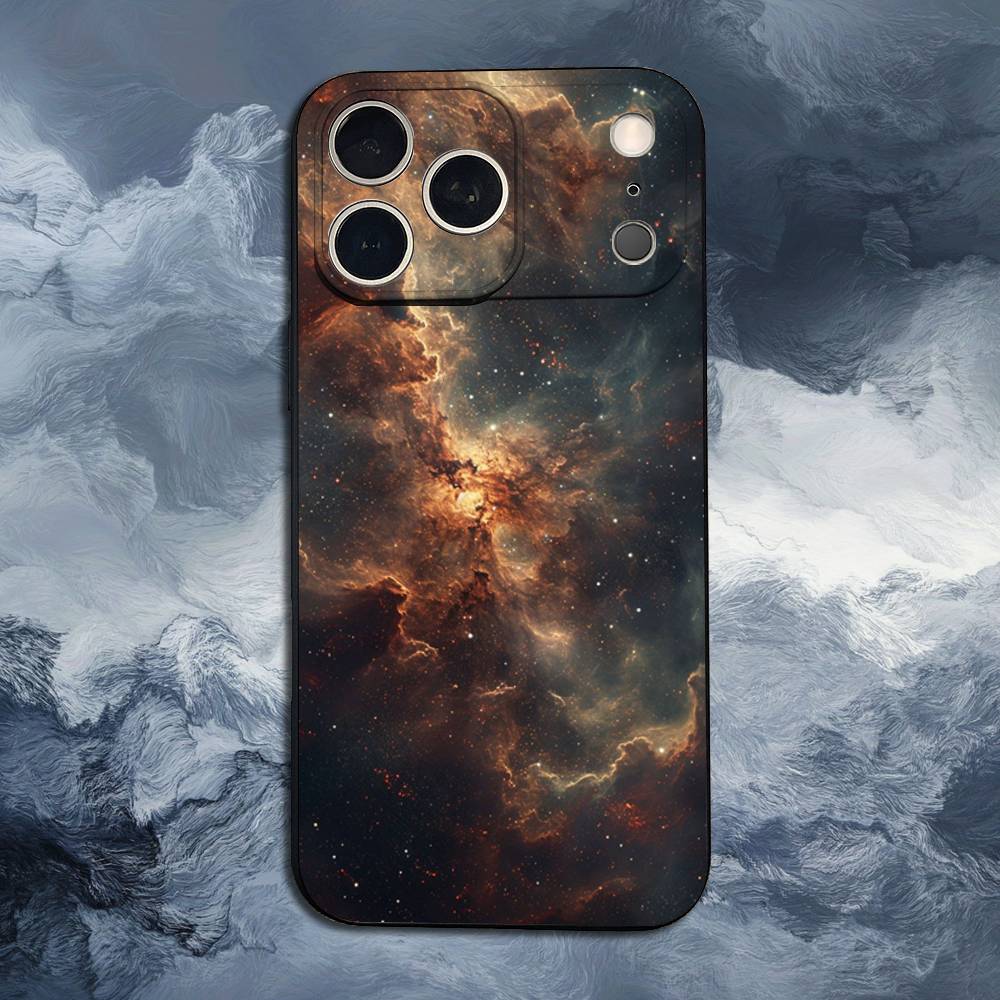 Космос Для Галактики Вселенной Для iPhone 13,16,11,14,17,12,15,Plus,Pro Max,XS,X,XR,SE,Mini,8,7,Чехол Для Телефона Мягкий Силикон Черный