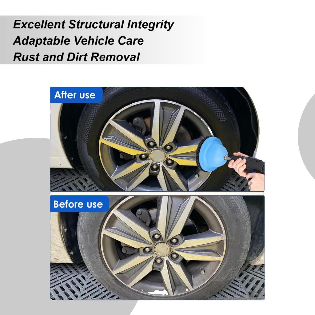 Очиститель ступиц Шлифовальная машина для ступиц колес С приводом 1/2 Удаление ржавчины Для сменного автомобиля Трактора Автодома Грузовика Прицепа